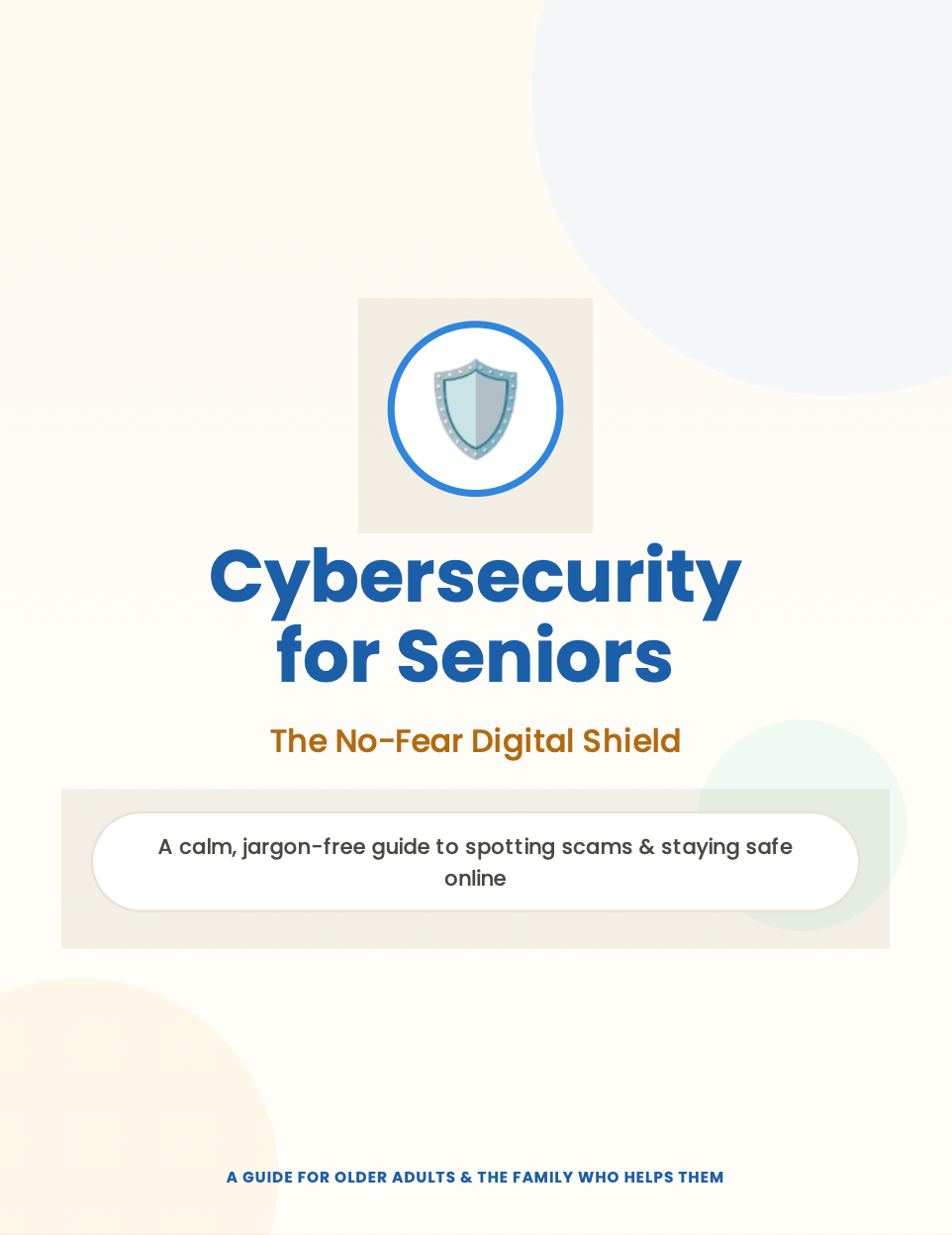 Ciberseguridad para Personas Mayores