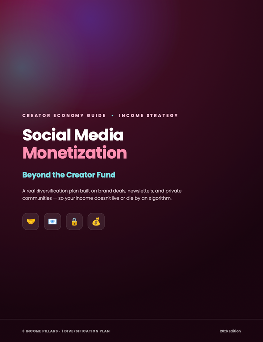 Monetization of Social Media