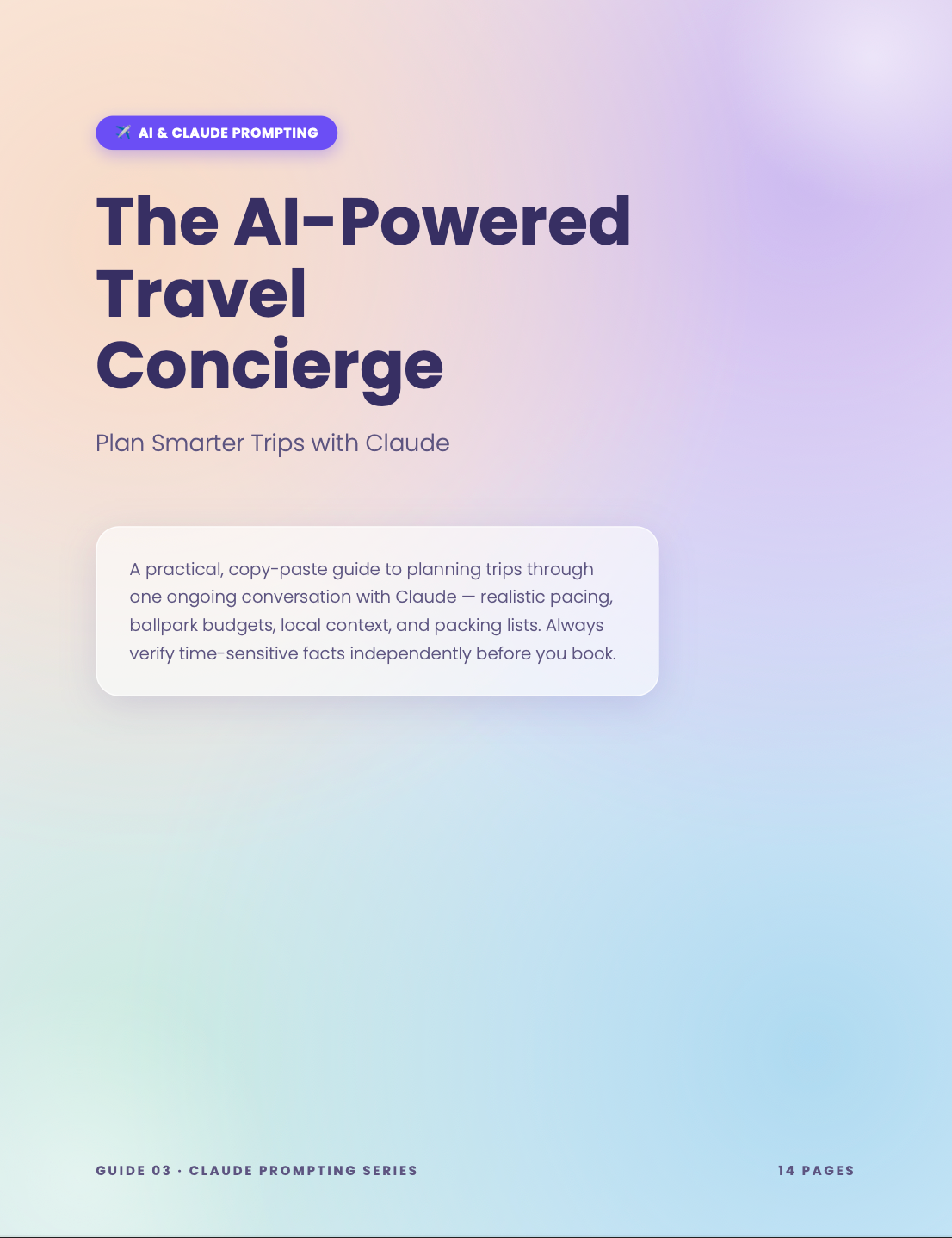 Ultimate Claude Guide: AI simplifies daily activities