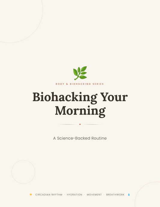 Biohacking Your Morning
