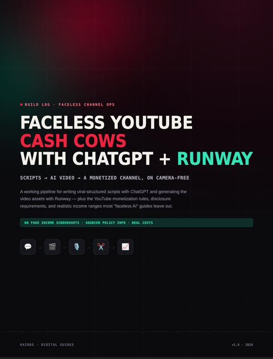 Faceless YouTube Cash Cows